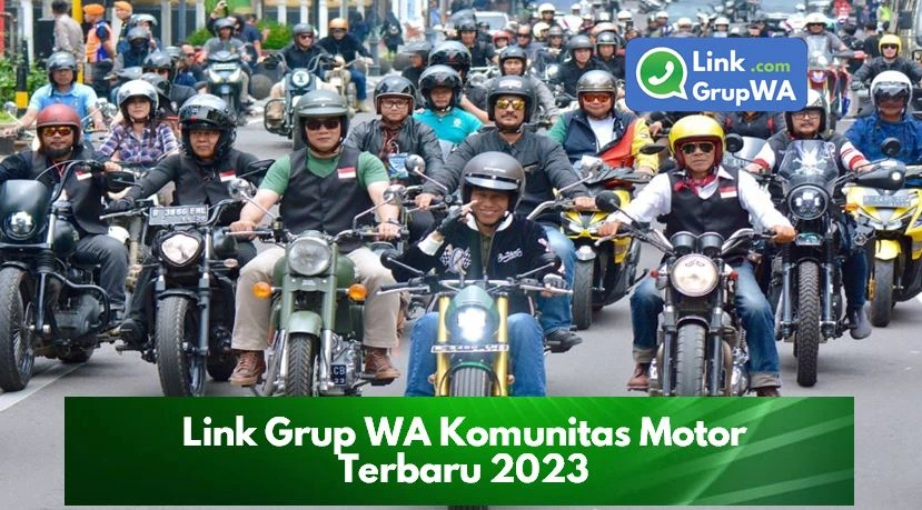 Link Grup WA Komunitas Motor Terbaru 2023 LinkGrupWA