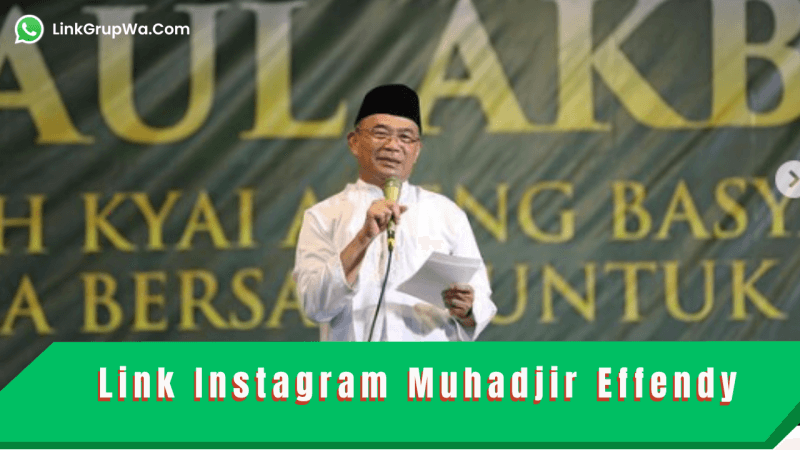 Link Instagram Muhadjir Effendy