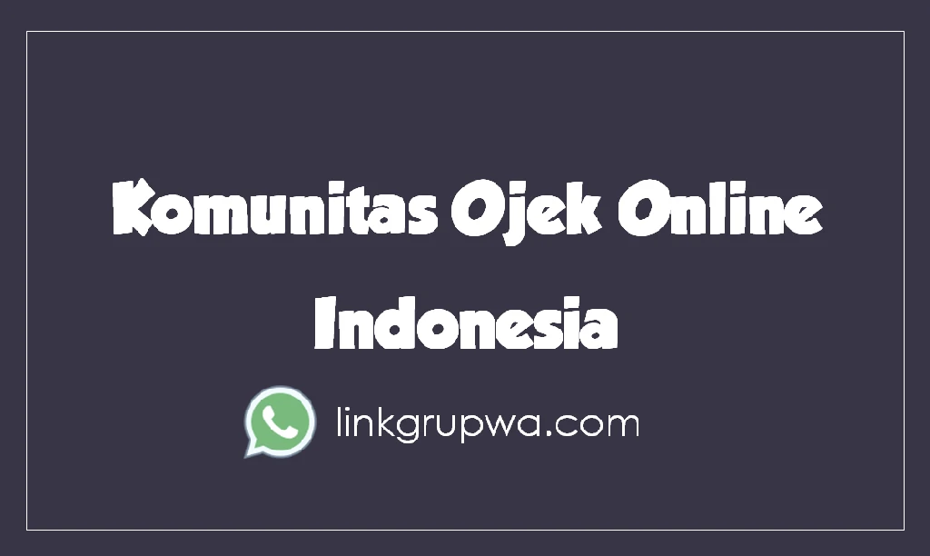 Komunitas Ojek Online Indonesia