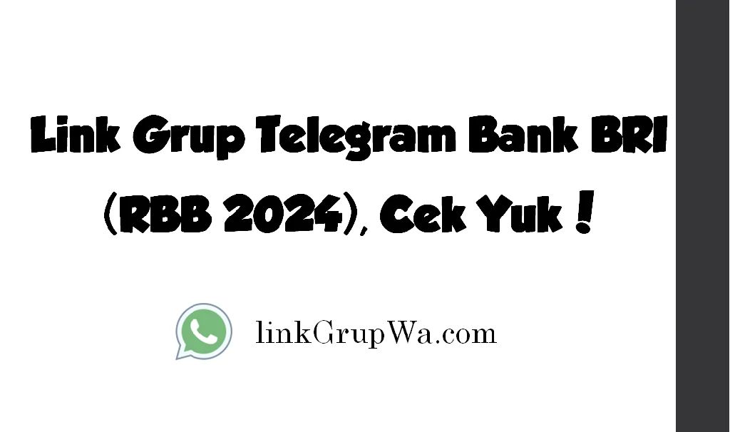 Link Grup Telegram Bank BRI