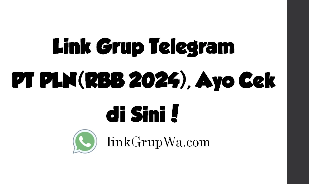 Link Grup Telegram PT PLN