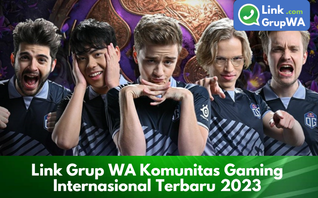Link Grup WA Komunitas Gaming Internasional Terbaru 2023
