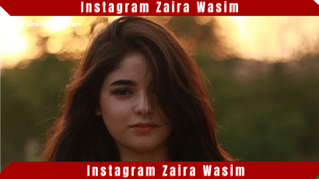 Link Instagram Zaira Wasim