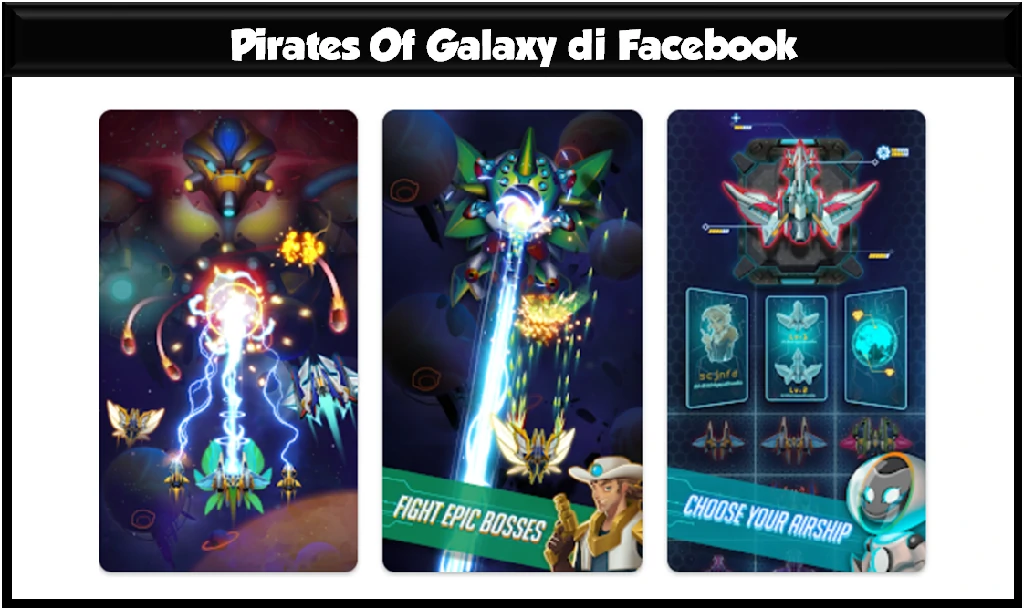Pirates Of Galaxy di Facebook