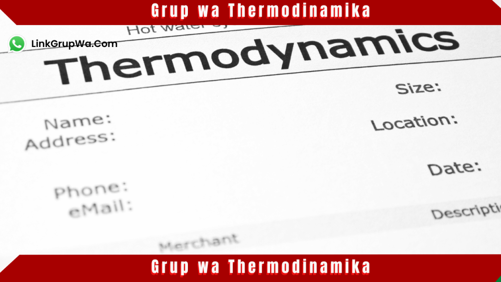 Grup wa Thermodinamika
