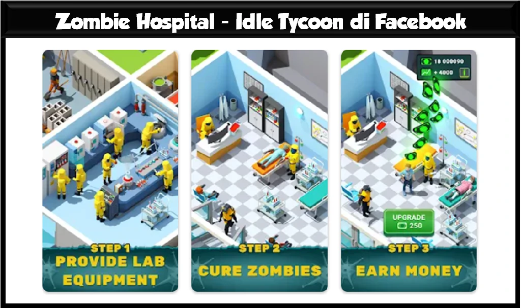 Zombie Hospital - Idle Tycoon di Facebook