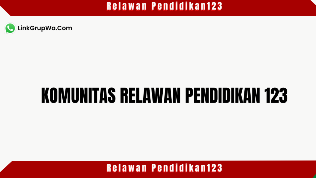 Relawan Pendidikan123