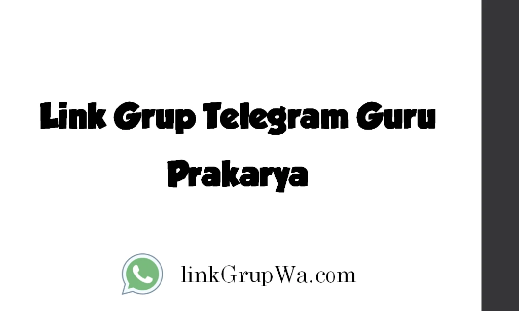 Link Grup Telegram Guru Prakarya