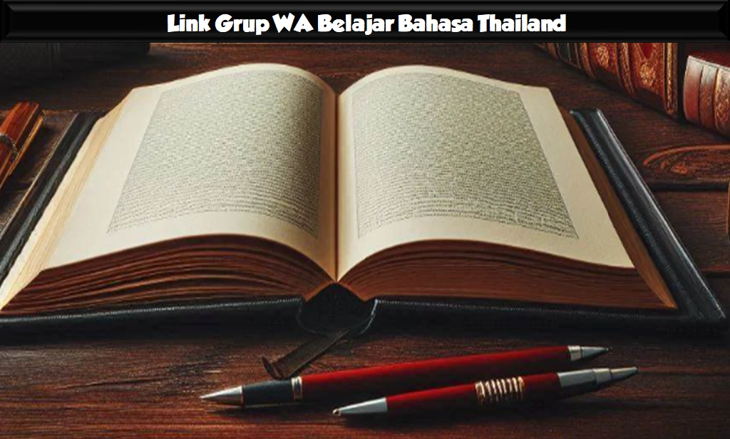 Link Grup WA Belajar Bahasa Thailand