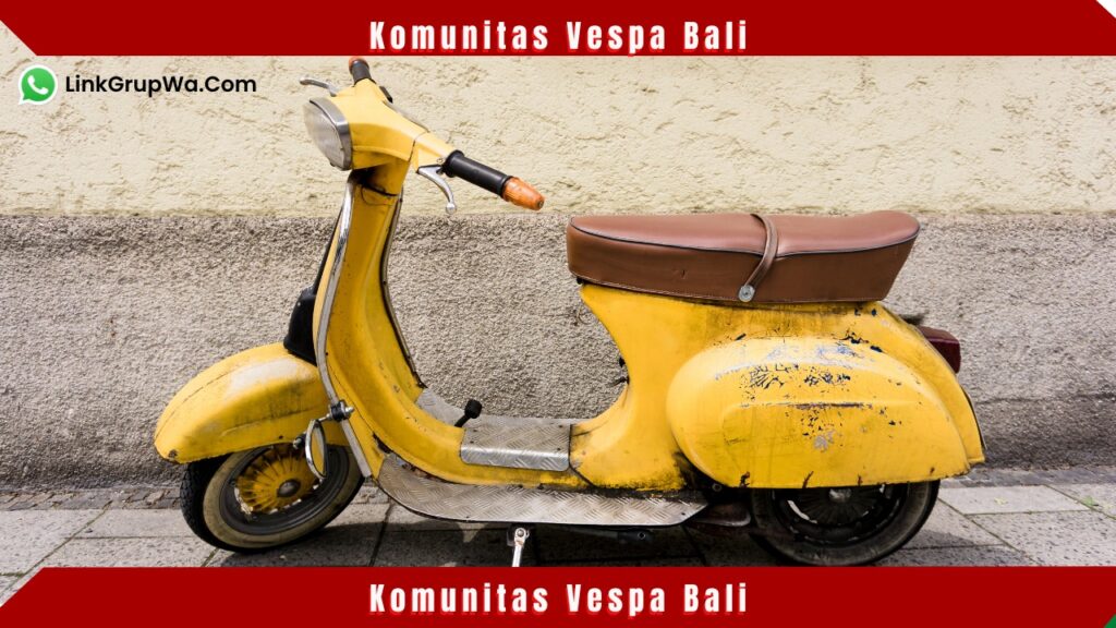 Komunitas Vespa Bali