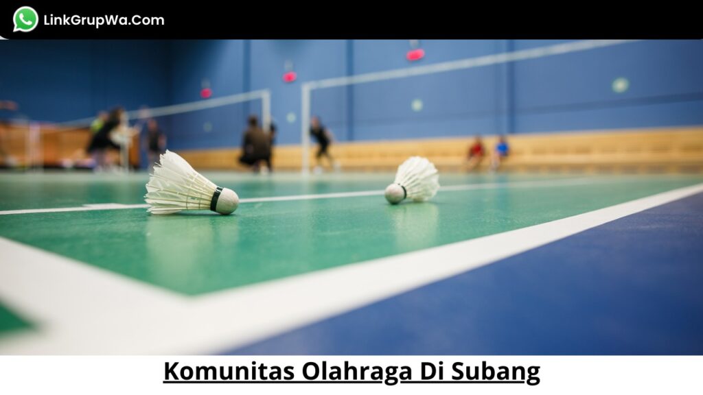 Komunitas Olahraga Di Subang
