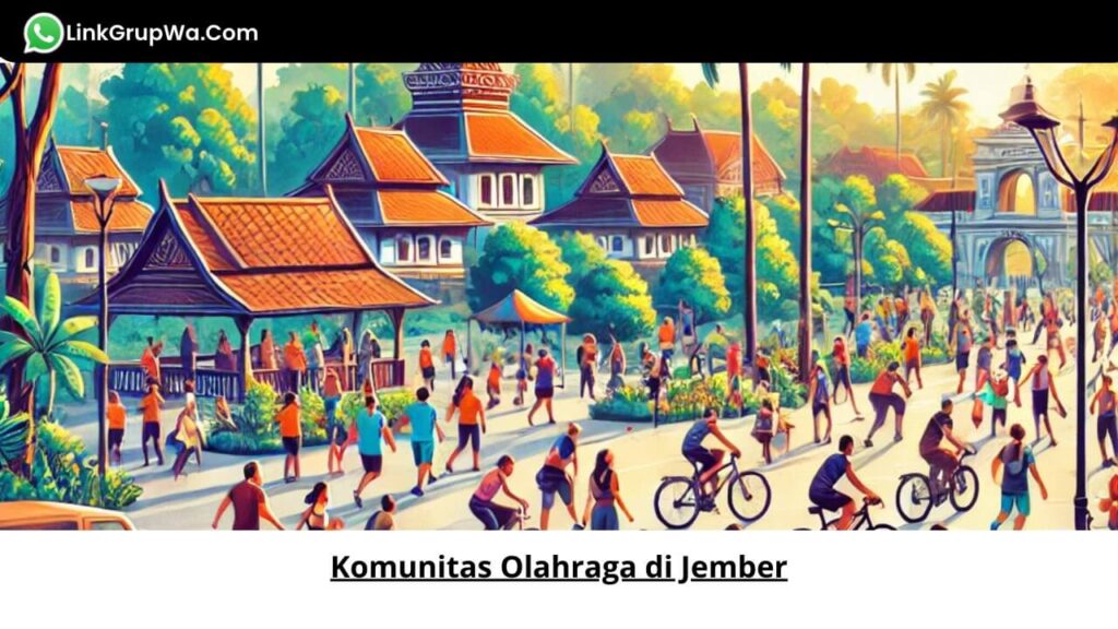 Komunitas Olahraga di Jember