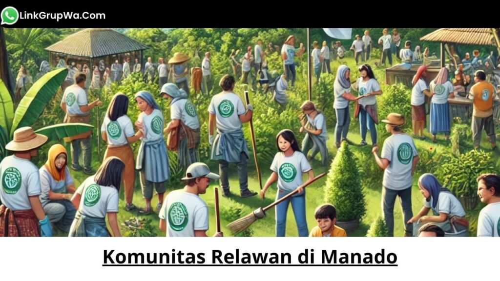 Komunitas Relawan di Manado