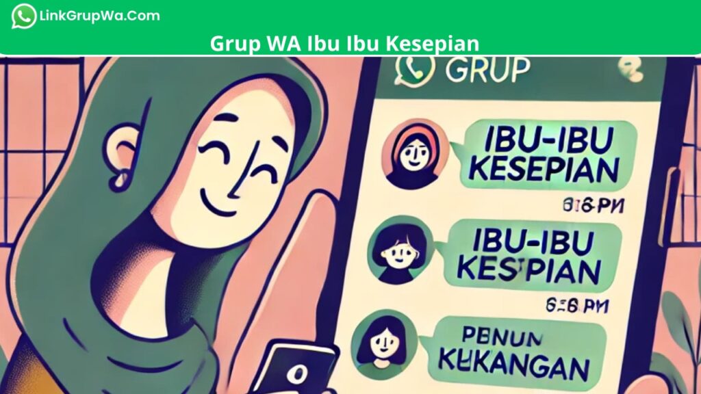 Grup WA Ibu Ibu Kesepian