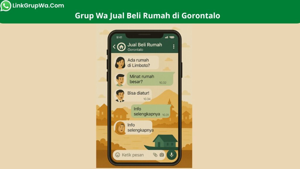 Grup Wa Jual Beli Rumah di Gorontalo