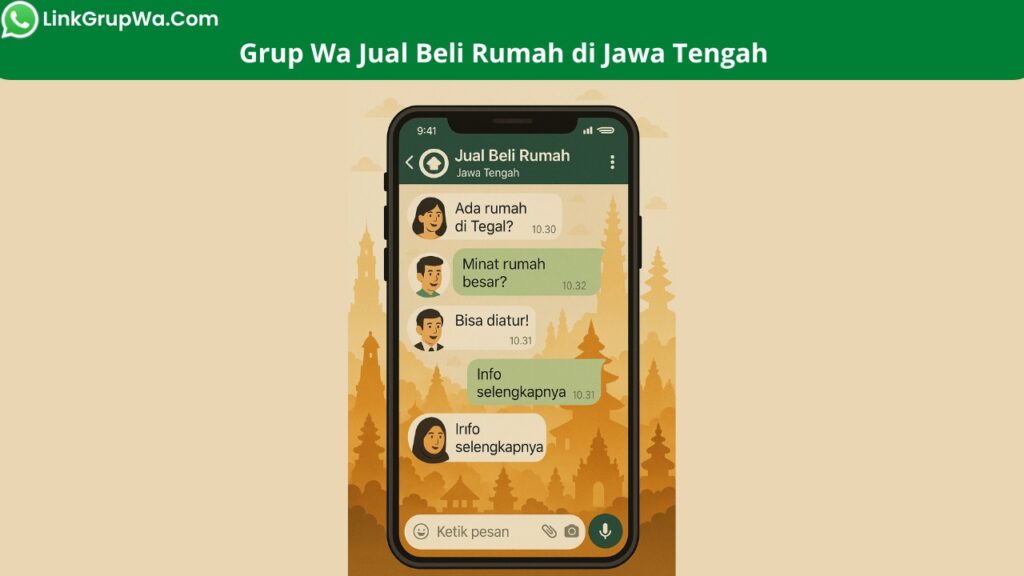 Grup Wa Jual Beli Rumah di Jawa Tengah