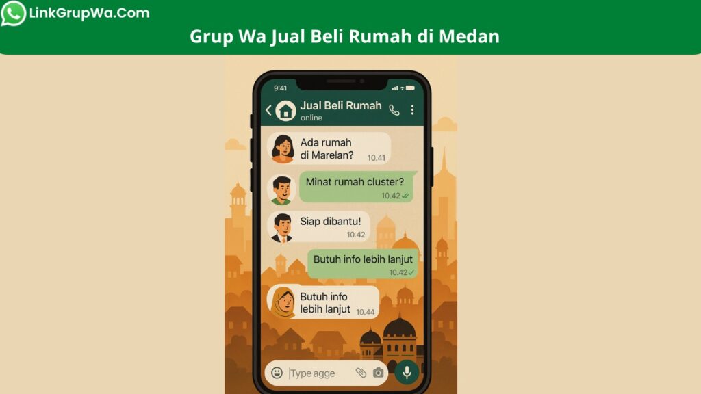 Grup Wa Jual Beli Rumah di Medan