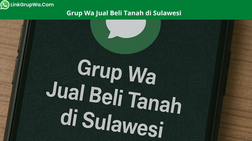 Grup Wa Jual Beli Tanah di Sulawesi