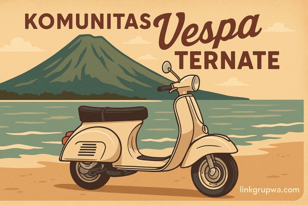 Komunitas Vespa Ternate