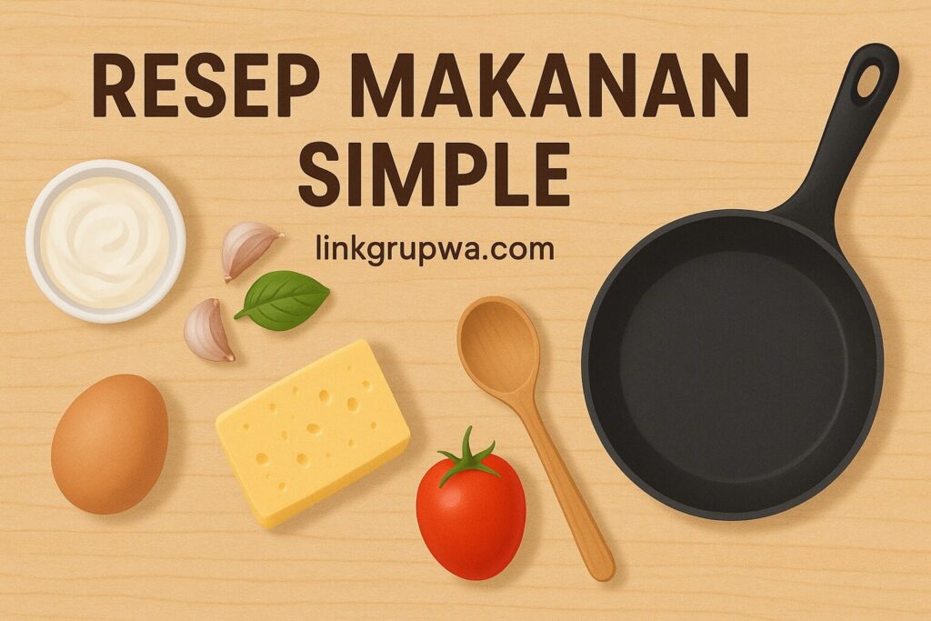 Resep Makanan Simple