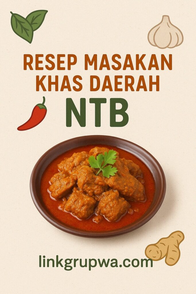 Resep Masakan Khas Daerah Ntb
