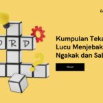 Teka-Teki Lucu Menjebak